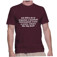 All FIFA do is organise a football tournament every 4 years, what's the big deal?