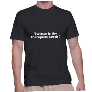 Twitter is the therapists couch !