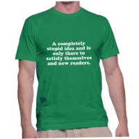A completely stupid idea and is only there to satisfy themselves and new readers.