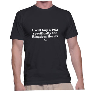 I will buy a PS4 specifically for Kingdom Hearts 3.