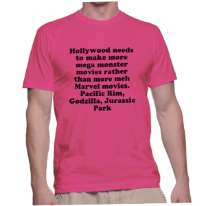 Hollywood needs to make more mega monster movies rather than more meh Marvel movies. Pacific Rim, Godzilla, Jurassic Park