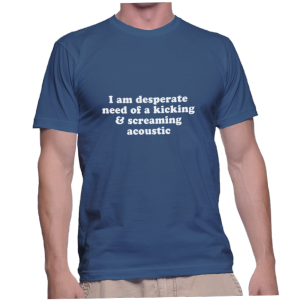 I am desperate need of a kicking & screaming acoustic