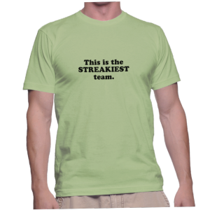 This is the STREAKIEST team.