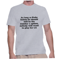 As long as Kobe insists he should still be the number 1 option, nobody will want to play for LA