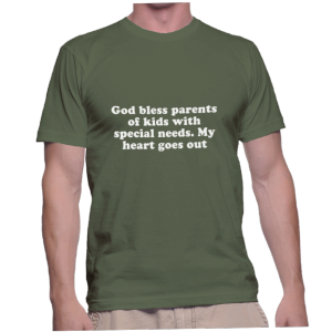 God bless parents of kids with special needs. My heart goes out