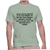 2012 extra special as it was likely to be the last chance anyone would have to get one off Hawks for a while.