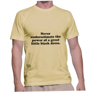 Never underestimate the power of a great little black dress.