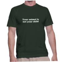 Your animal is not your child