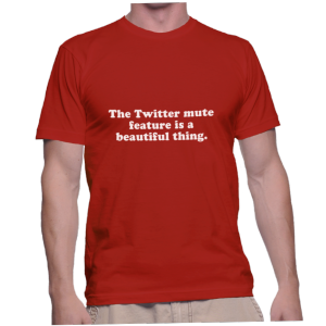 The Twitter mute feature is a beautiful thing.