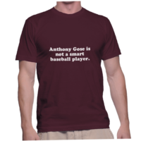 Anthony Gose is not a smart baseball player.