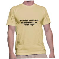 Turkish civil war is imminent. 10 years tops.