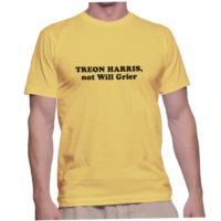 TREON HARRIS, not Will Grier