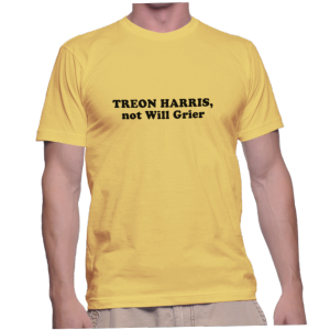 TREON HARRIS, not Will Grier