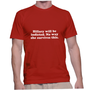 Hillary will be indicted. No way she survives this.