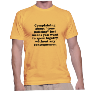 Complaining about tone