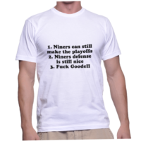 1. Niners can still make the playoffs2. Niners defense is still nice3. Fuck Goodell