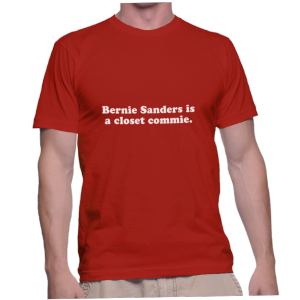 Bernie Sanders is a closet commie.